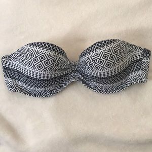 VS Pink Tribal Print Swim Bandeau Top 32D